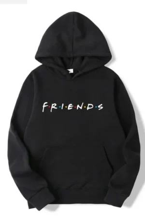 2024 New Autumn and winter fashion friends hoodie sweatshirt white friend shirt and hat hooded sweatshirt for men and women