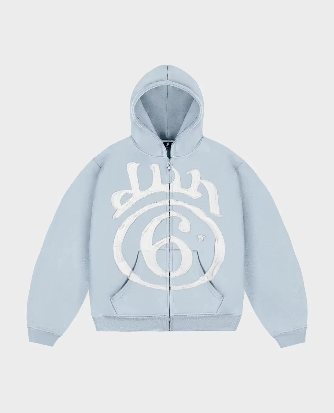 American Street Goth Pattern Patch Zipper Hoodie Women Harajuku Y2K New Hip Hop Vintage Sweatshirt Unisex Fleece Padded Hoodie